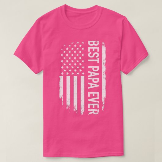 大最高の孫のアメリカヴィンテージ国旗 Tシャツ (デザイン正面)