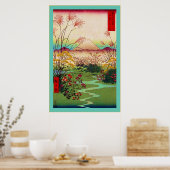 大月フィールド～ヴィンテージ ポスター (キッチン)