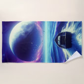 大月 ビーチタオル (正面)