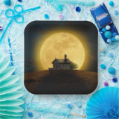 大月 ペーパープレート (パーティー)