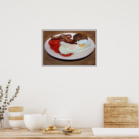 大朝食 ポスター (キッチン)