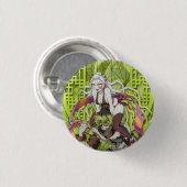 大木・牛太郎上月6 缶バッジ (正面&裏面)