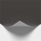 大柄でハンサムな黒い色 ラッピングペーパー (角)