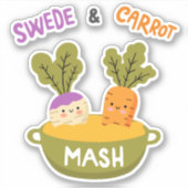 大根と人参のマッシュ シール (正面)