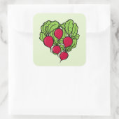 大根への愛 スクエアシール (バッグ)