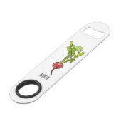 大根イラストレーション スピード栓抜き (正面アングル)