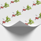 大根イラストレーション ラッピングペーパー (角)