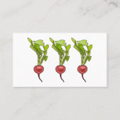 大根イラストレーション 名刺 (裏面)