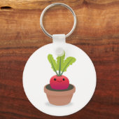 大根キャラクター キーホルダー (正面)