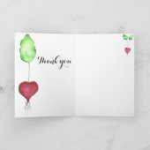 大根サンキューカード サンキューカード (内部)