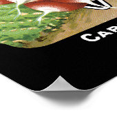 大根シードパケットラベル ポスター (角)