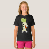 大根バスケットボール選手バスケットボール Tシャツ (正面フル)