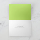 大根勇気付けられるカード カード (内部)