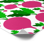 大根野菜 ポスター (角)