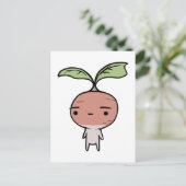 大根 ポストカード (スタンド正面)