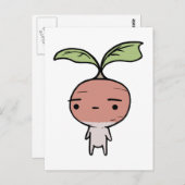 大根 ポストカード (正面/裏面)