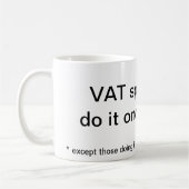 大桶の専門家は年四回します コーヒーマグカップ (左)