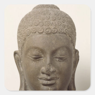大桶Romlokからの仏の頭部、 スクエアシール