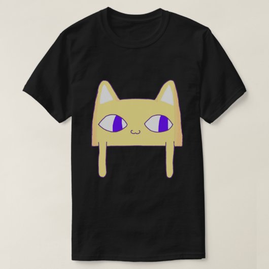 大森キャットステッカー.png tシャツ (デザイン正面)