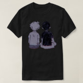 大森サニーとバジルのステッカー.png tシャツ (デザイン正面)