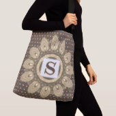 大横カスタム体トートバサイケデリックッグ クロスボディバッグ (クローズアップ)