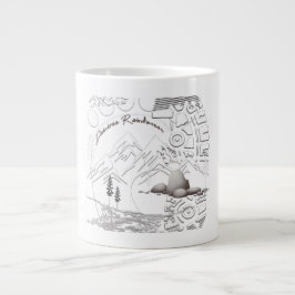 大樹の雨林 ジャンボコーヒーマグカップ