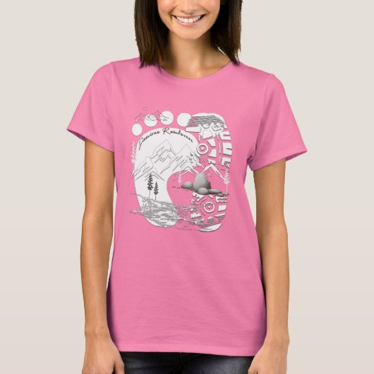 大樹の雨林 Tシャツ (正面)
