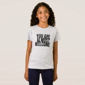 大歓迎のTシャツだ Tシャツ (正面フル)