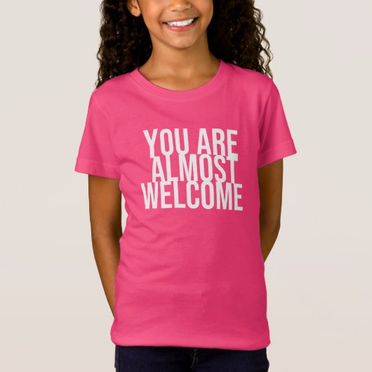 大歓迎のTシャツだ Tシャツ (正面)