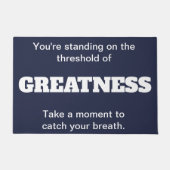 大歓迎マットのしきい値 ドアマット (正面)