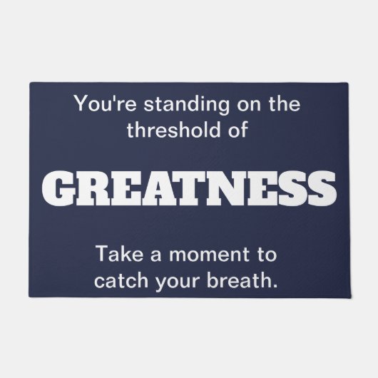 大歓迎マットのしきい値 ドアマット (正面)