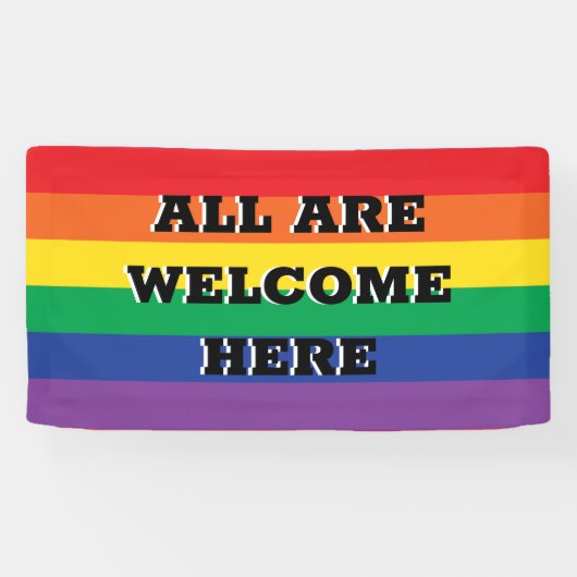 大歓迎 横断幕 (横)