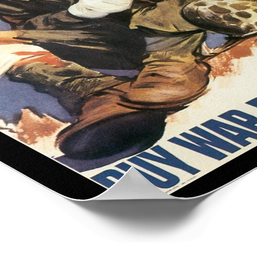 大気に金の第二次世界大戦2 ポスター (角)