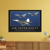 大気の優位性： 感動的 キャンバスプリント (インサイチュ (リビング))