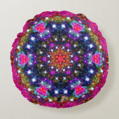 大気の恒星のカライド丸い枕 ラウンドクッション (正面)