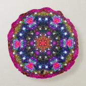 大気の恒星のカライド丸い枕 ラウンドクッション (裏面)