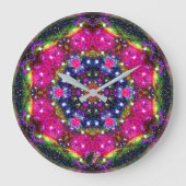 大気の恒星のカレイド ラージ壁時計 (正面)