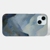 大気の霧と日差しが当たる山頂の研究 Case-Mate iPhoneケース (裏面 (横))