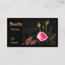 大気ローズバッド>プロフェッショナルフローリストカード