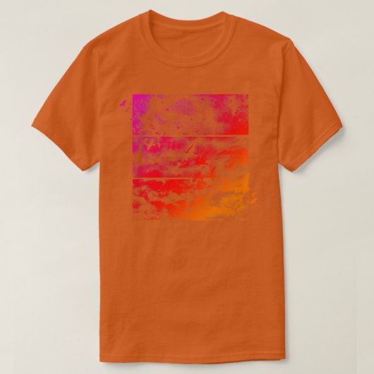 大気中を横切って Tシャツ (デザイン正面)