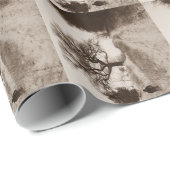 大気圏レーン冬雪景色 ラッピングペーパー (ロールコーナー)