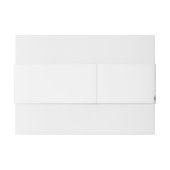 大気景観写真結婚のBellyband 招待状ベリーバンド (裏面例)