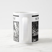 大気汚染認識度モダントレンディー贈与 ジャンボコーヒーマグカップ (裏面)