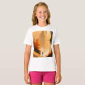 大気深度のファンタジーシーン Tシャツ (正面フル)