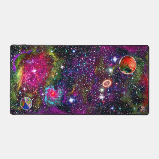 大気満員コスモスデスクマット デスクマット (正面)