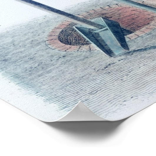 大気蒸気エンジン ポスター (角)