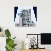 大気蒸気エンジン ポスター (ホームオフィス)