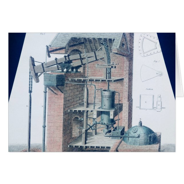 大気蒸気機関 (正面横)