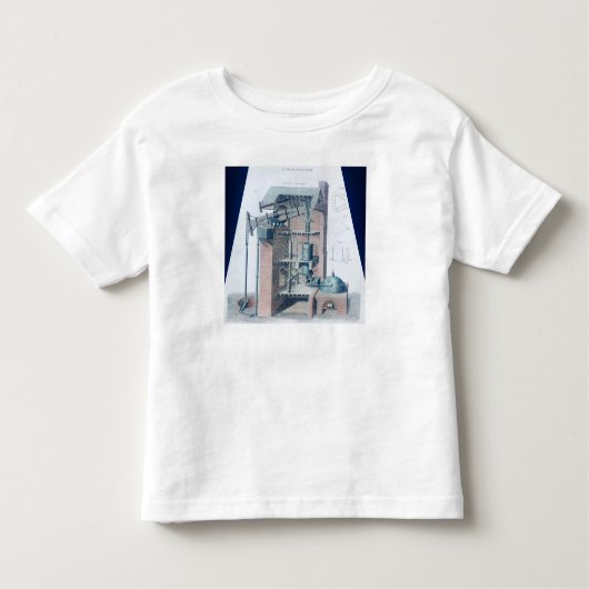 大気蒸気機関 トドラーTシャツ (正面)