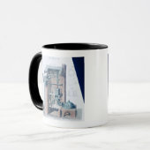 大気蒸気機関 マグカップ (正面左)